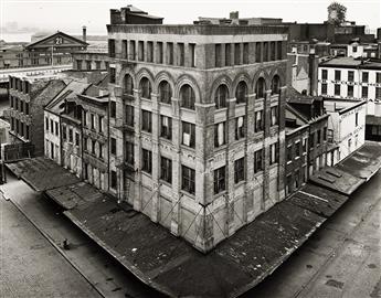 DANNY LYON (1942- ) Portfolio titled The Destruction of Lower Manhattan.